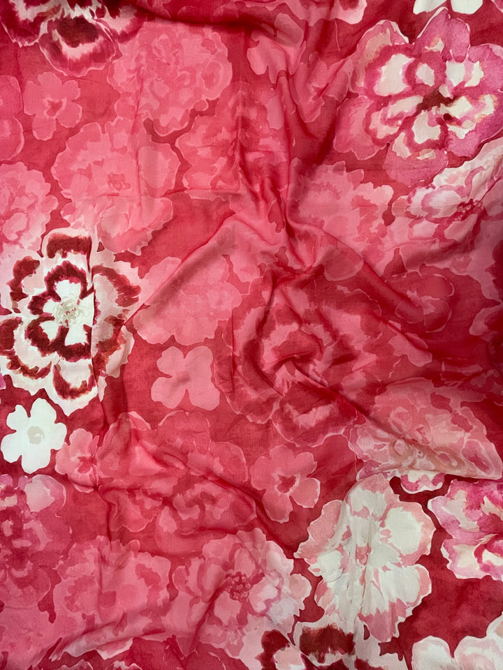 cotton unstiched suit with  printed soft dupatta & bottom